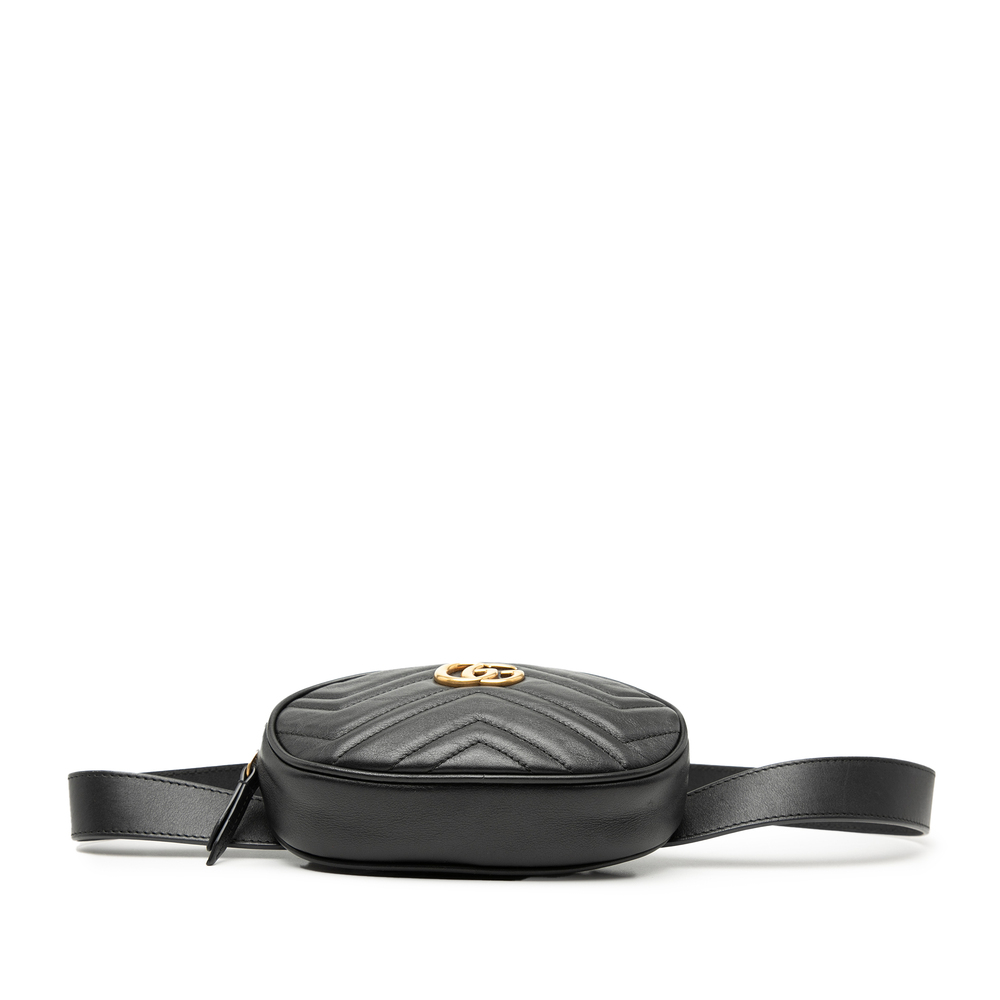Pre-Loved Gucci GG Marmont Matelasse Leather Belt Bag - Picture 3 of 7